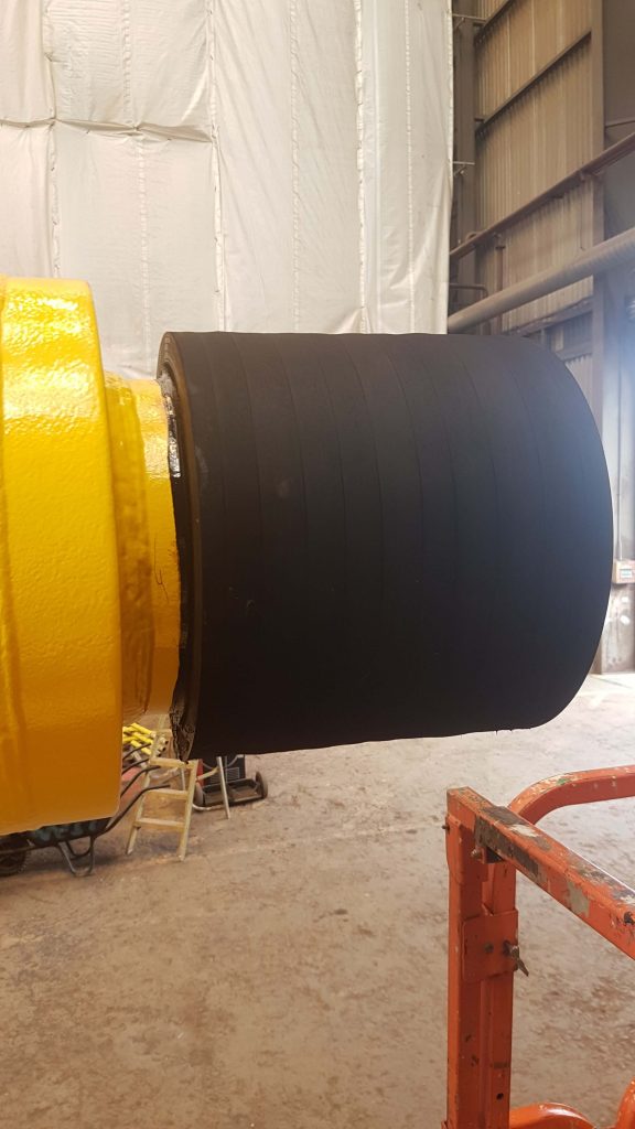 Rubber for offshore wind farms